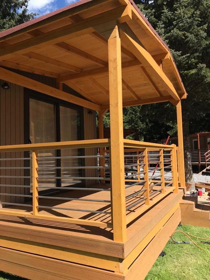 Gran Bosco Camping & Lodge Salbertrand Екстериор снимка